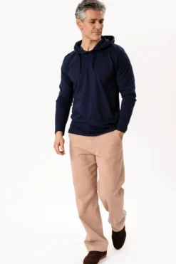Light Hoodie - Blue Navy