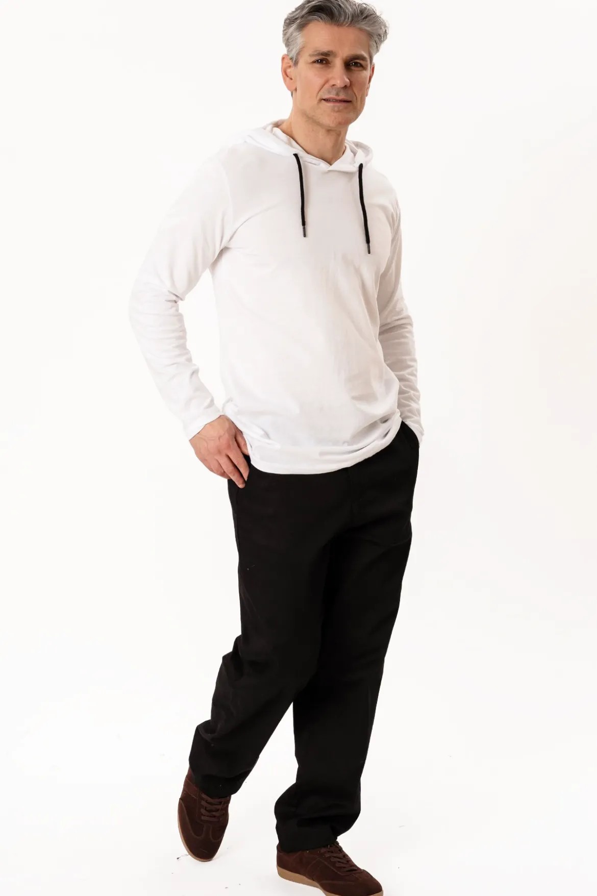 Light Hoodie - Hvid