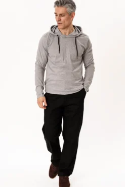 Light Hoodie - Lysegrå