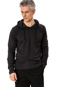 Light Hoodie - Mørke Grå