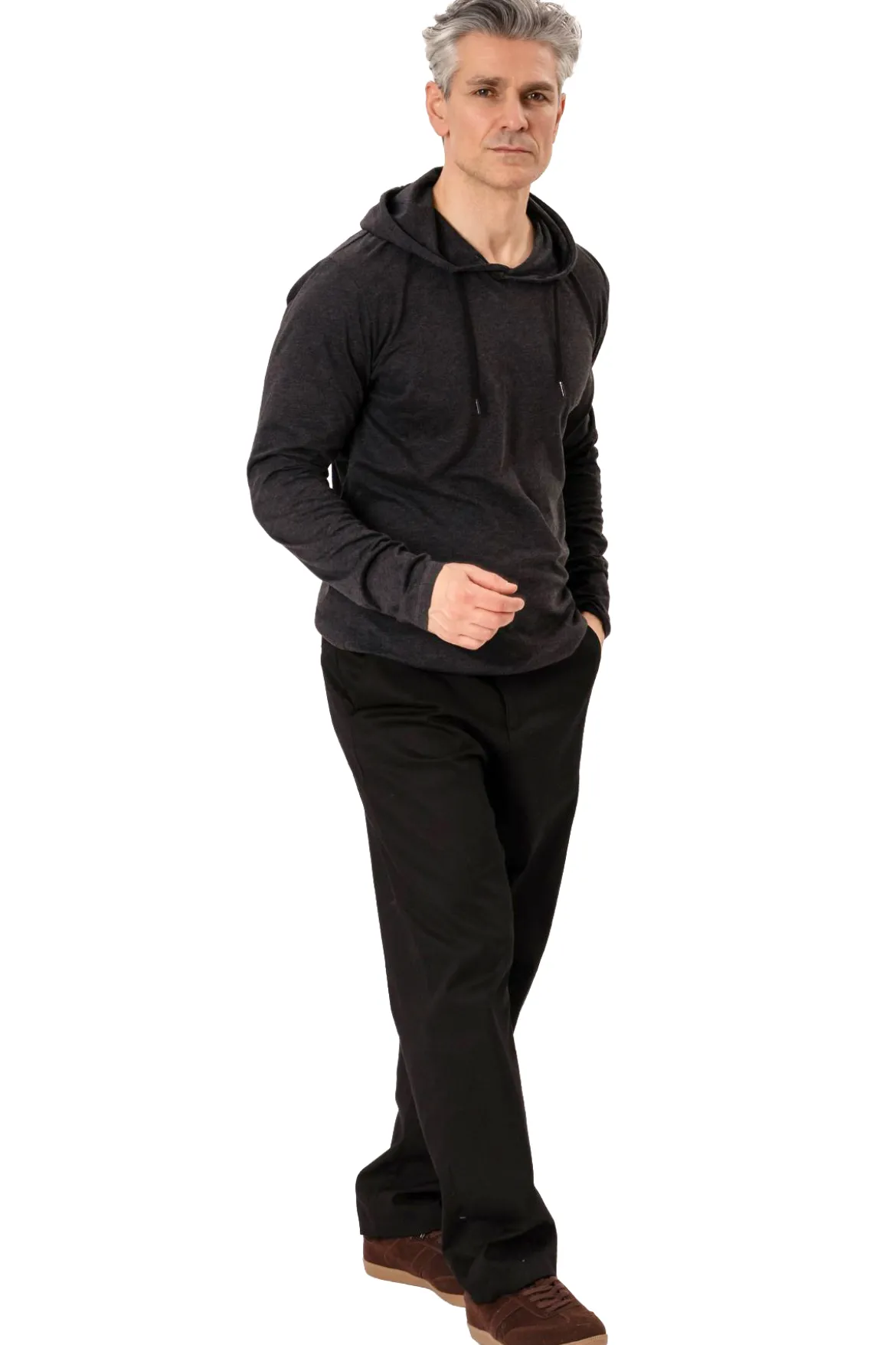 Light Hoodie - Sort