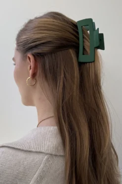 Lina Hårklemme - Grøn