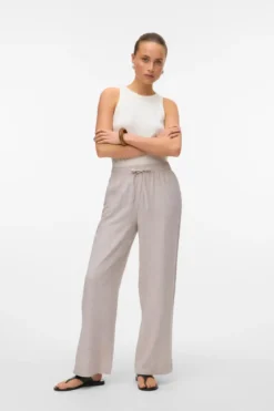 Linn Hw Pants - Moon Rock Melange