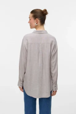 Linn Skjorte - Moon Rock Melange
