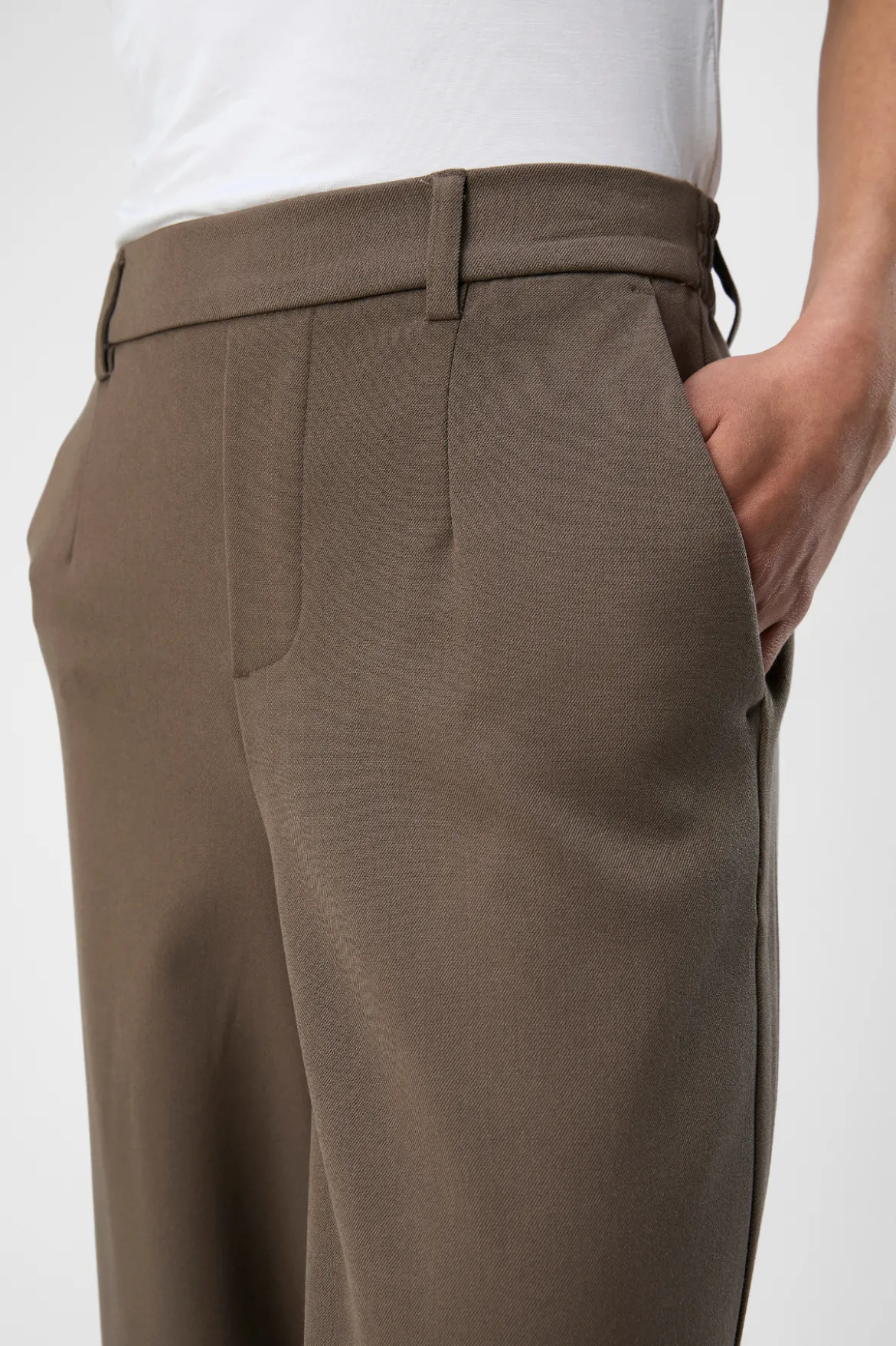 Lisa Wide Pant - Morel