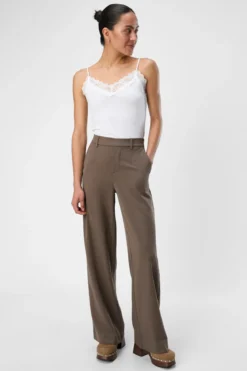 Lisa Wide Pant - Morel