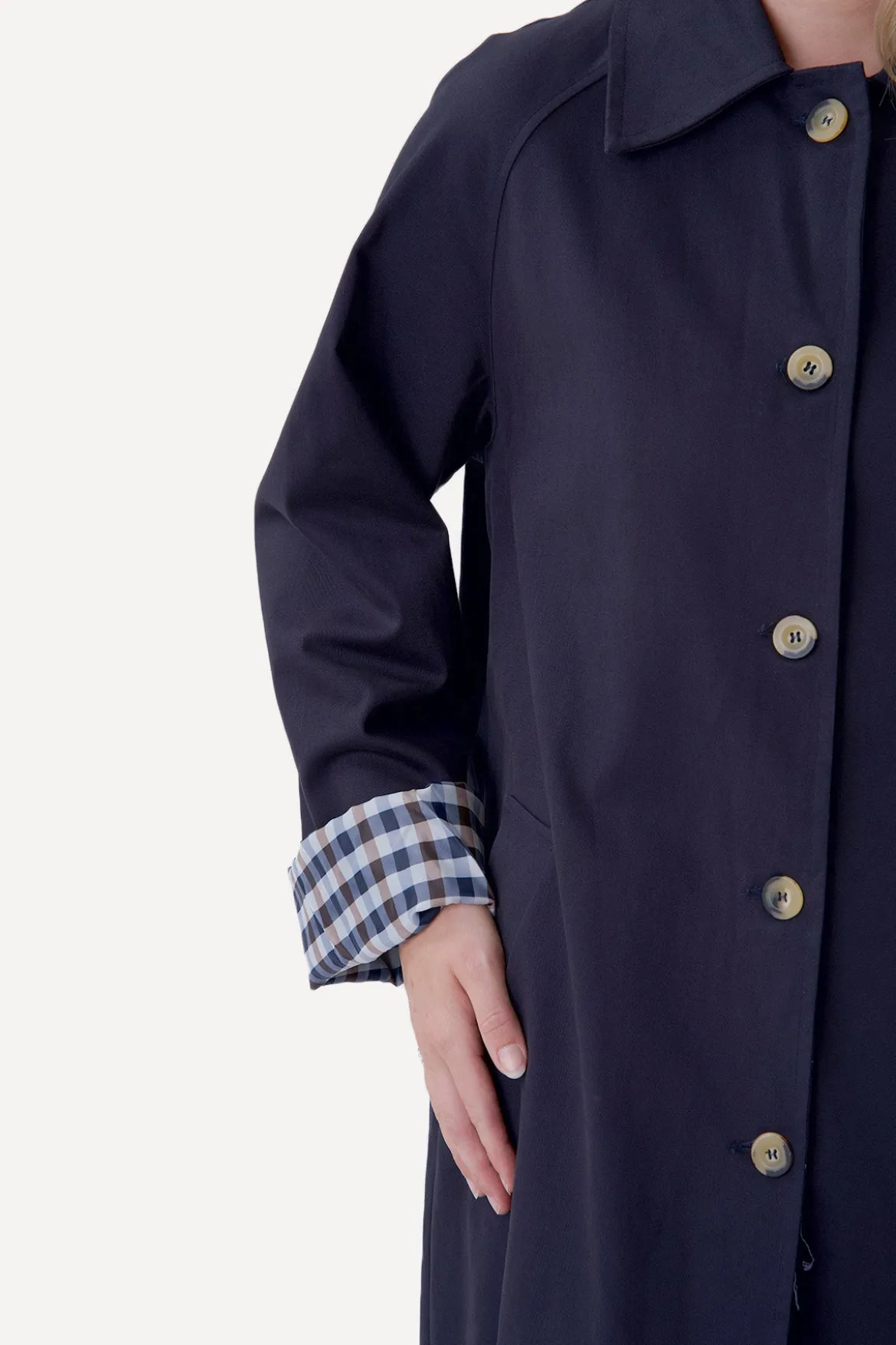 Livia Trenchcoat - Navy