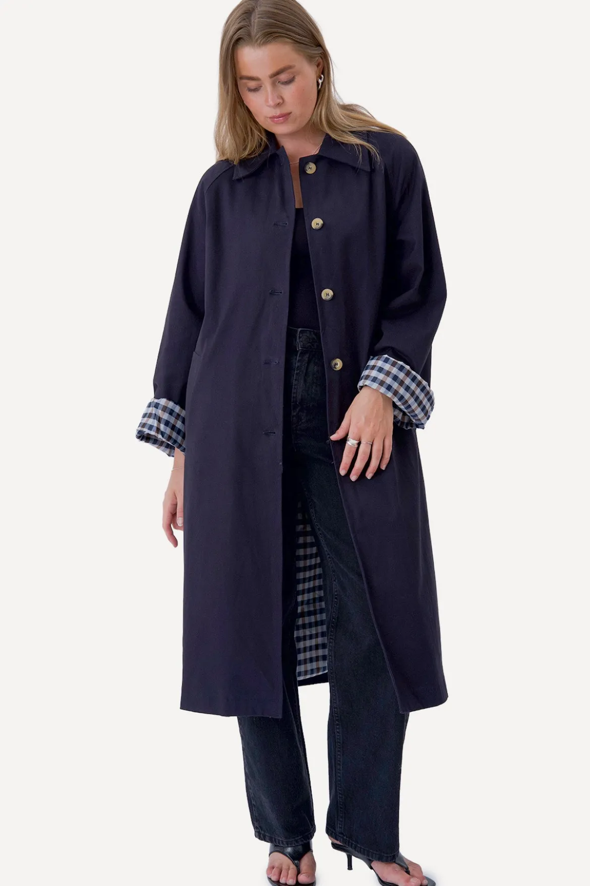 Livia Trenchcoat - Navy