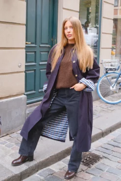 Livia Trenchcoat - Navy