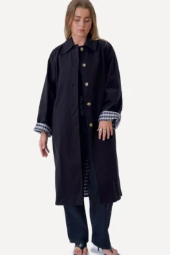 Livia Trenchcoat - Sort