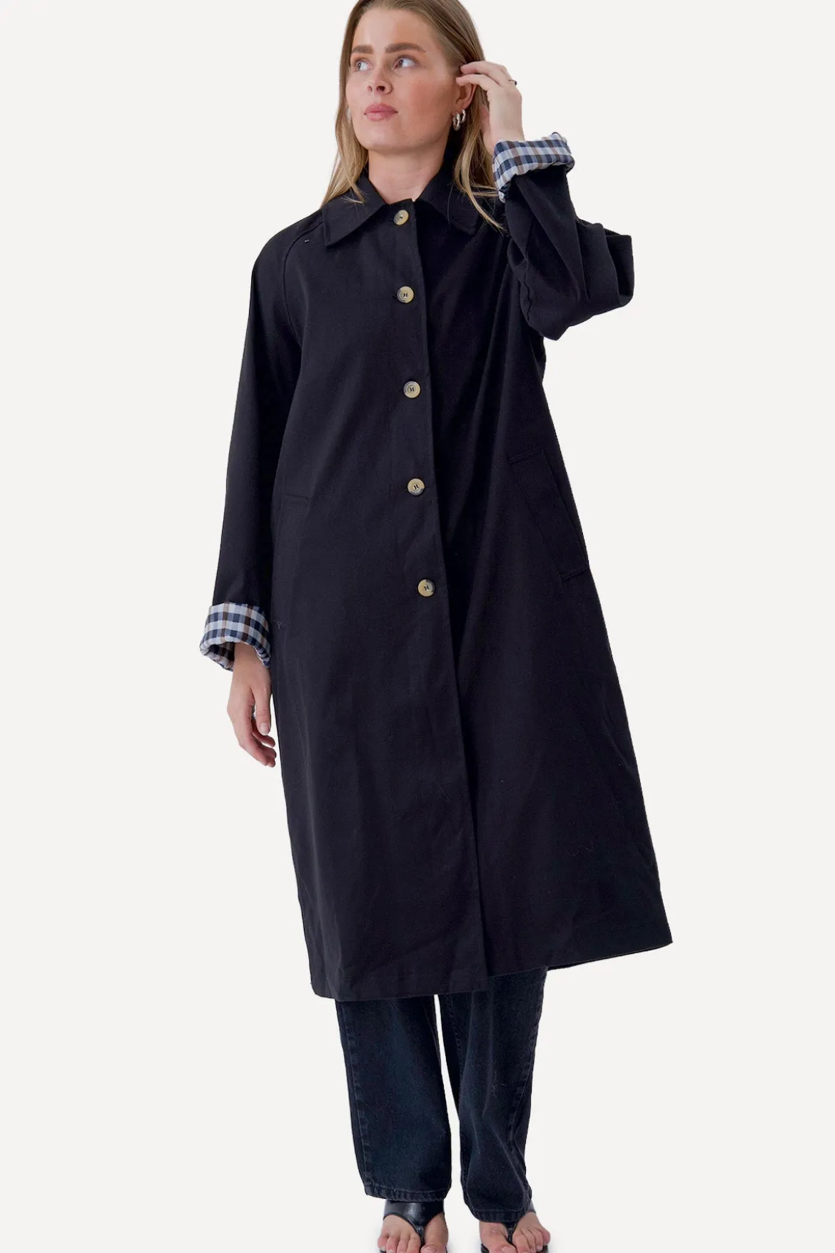 Livia Trenchcoat - Sort