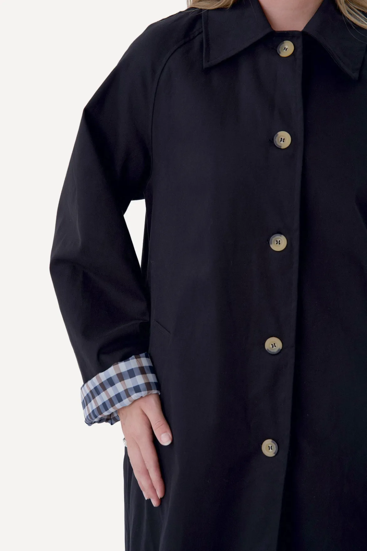 Livia Trenchcoat - Sort