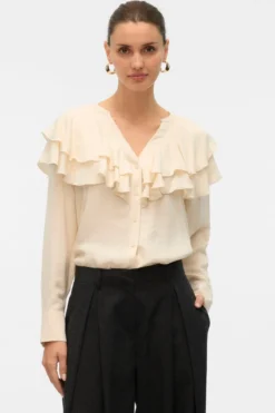 Lizzi Flounce Top - Birk