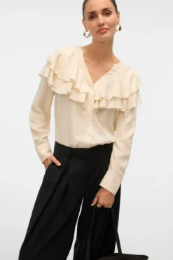 Lizzi Flounce Top - Birk