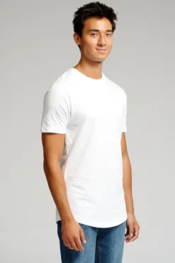 Long T-shirt - Hvid
