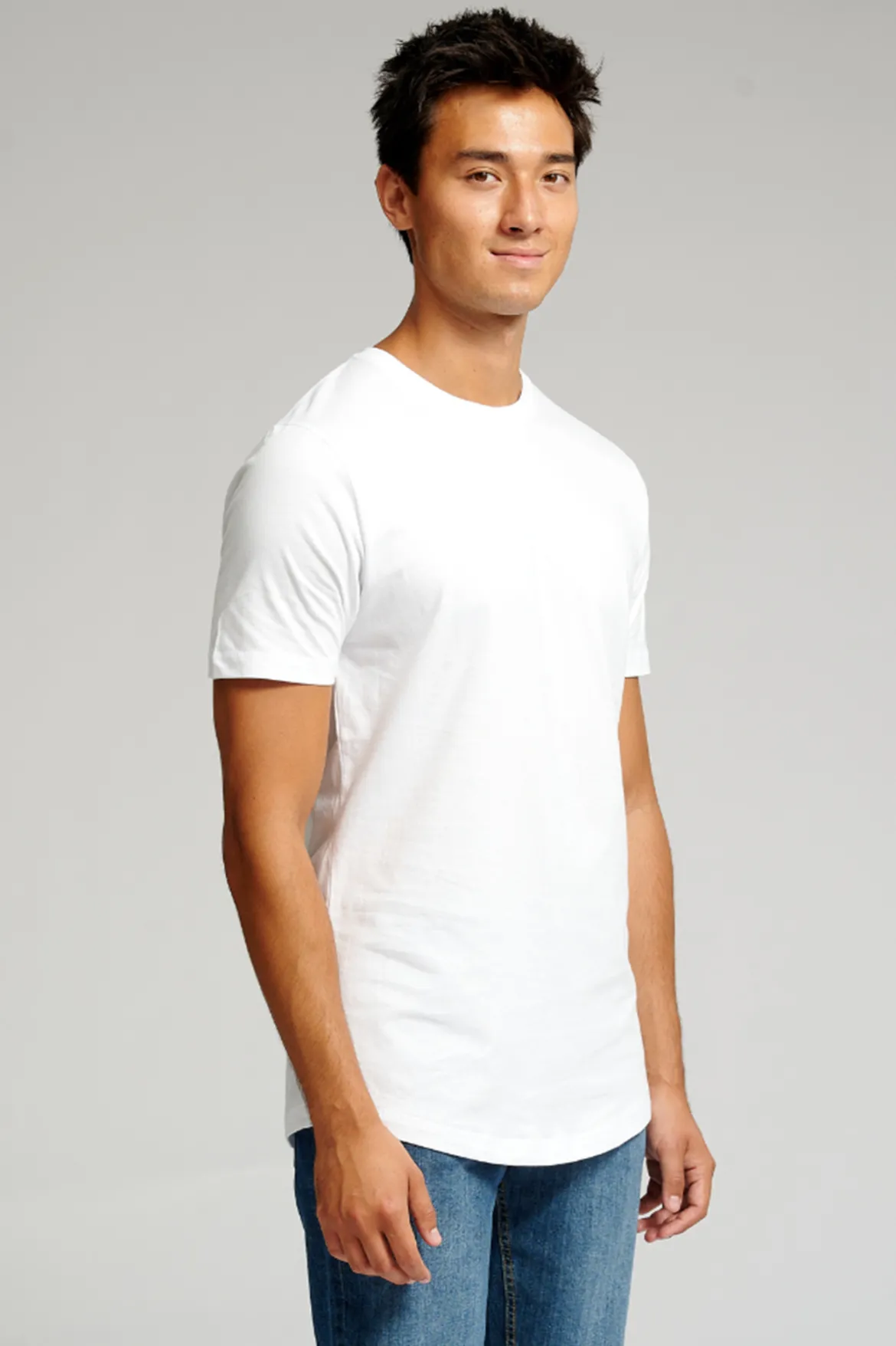 Long T-shirt - Hvid