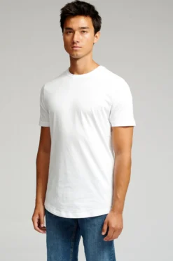 Long T-shirt - Hvid
