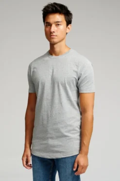 Long T-shirt - Oxford Grå