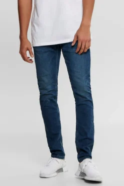 Loom Stretch Jeans - Blå denim