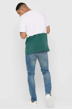 Loom Stretch Jeans - Denim Blue