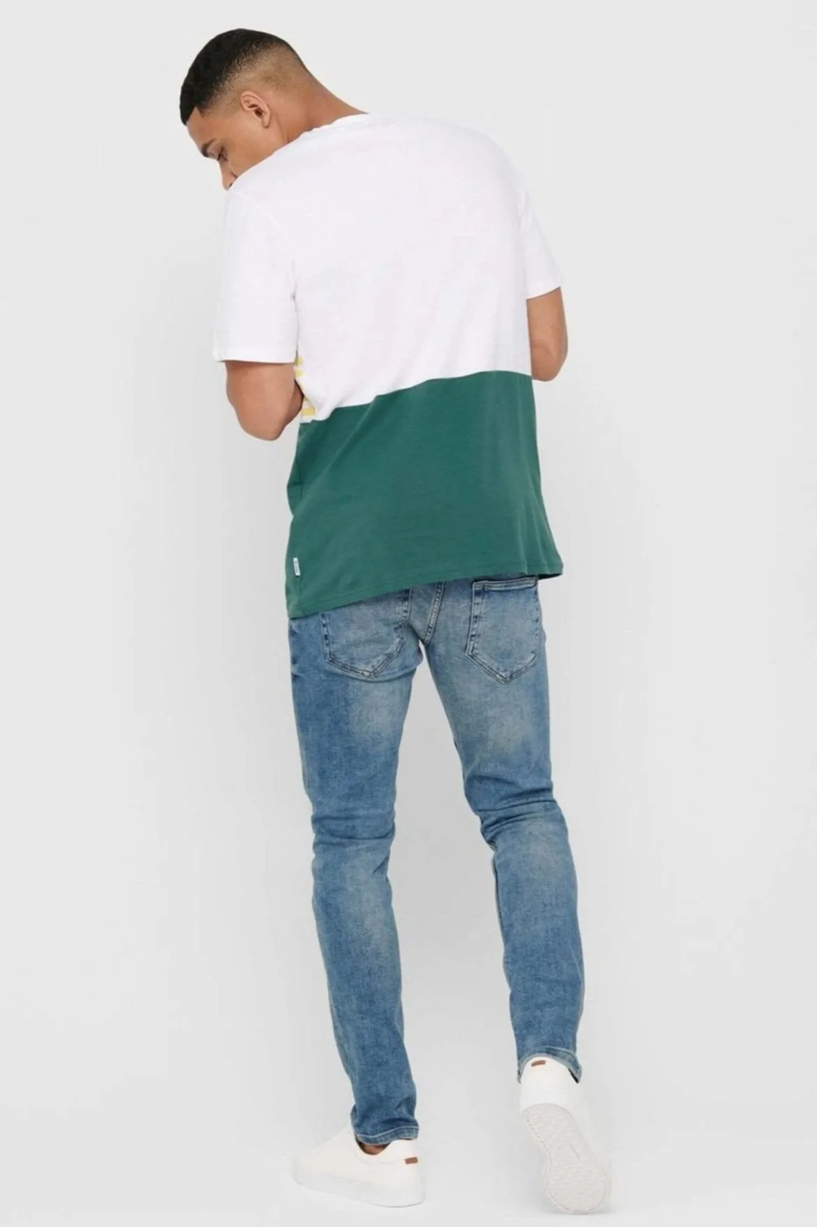 Loom Stretch Jeans - Denim Blue