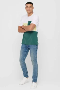 Loom Stretch Jeans - Denim Blue