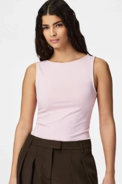 Lula Reversible Tanktop - Roseate Spoonbill