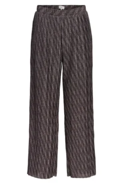 Lux High Waist Bukser - Sort