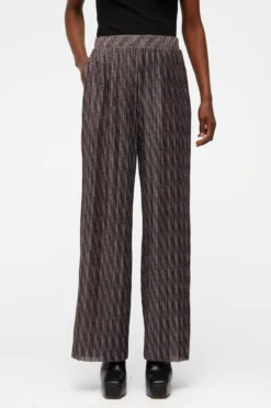 Lux High Waist Bukser - Sort