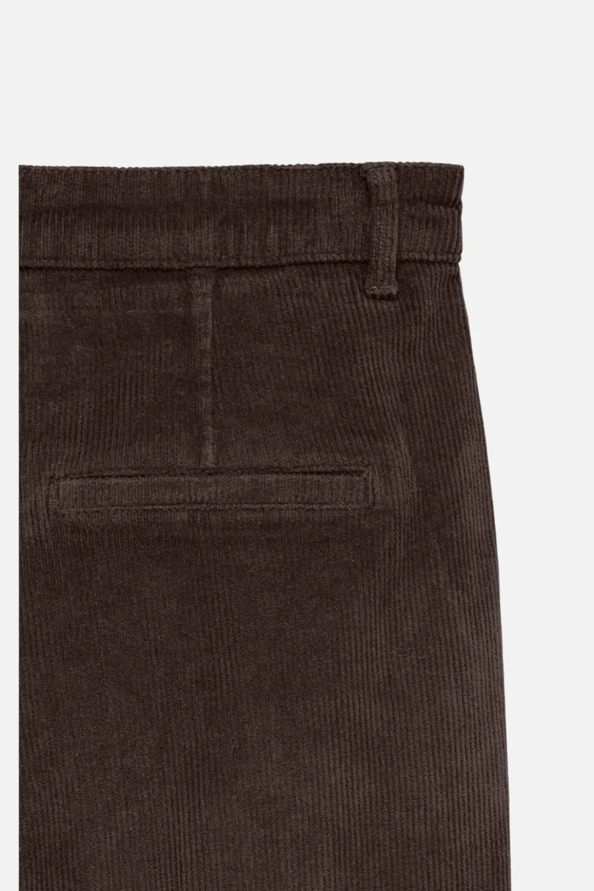 Margot Wide Corduroy Bukser - Chocolate Torte