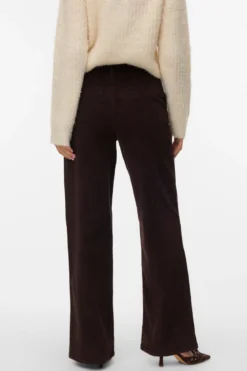 Margot Wide Corduroy Bukser - Chocolate Torte