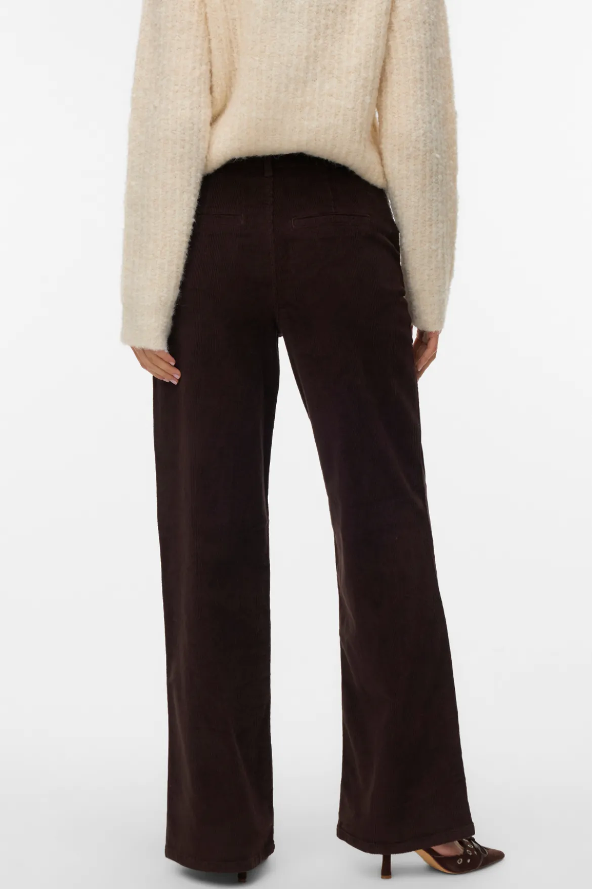 Margot Wide Corduroy Bukser - Chocolate Torte