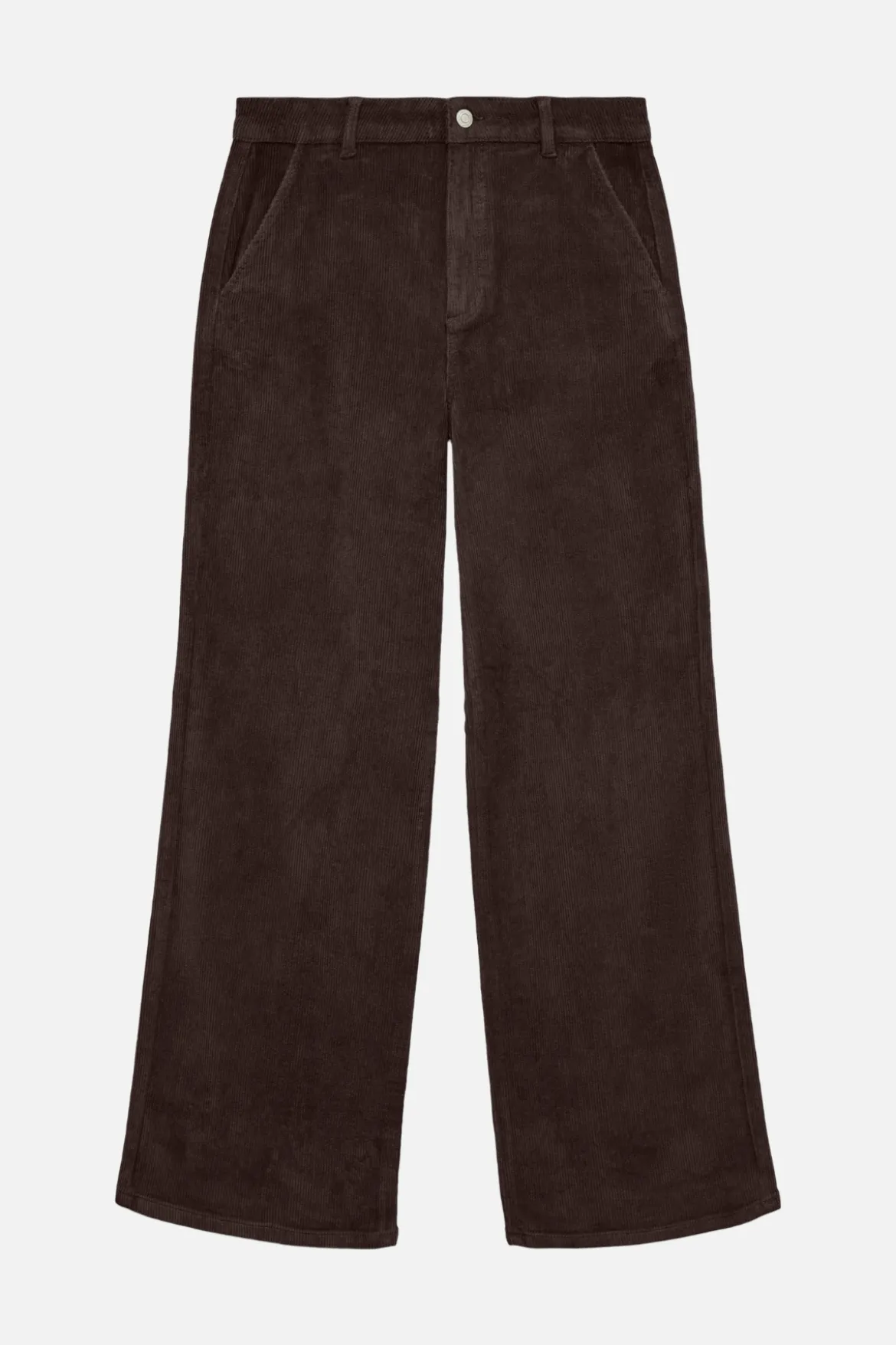 Margot Wide Corduroy Bukser - Chocolate Torte
