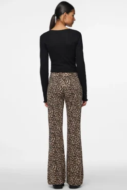 Marie O-Neck Poin Top - Sort