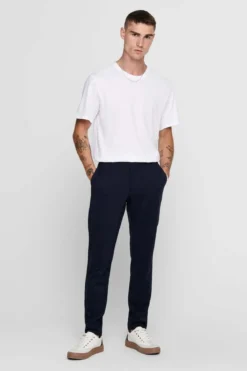 Mark Pants - Navy (stræk bukser)