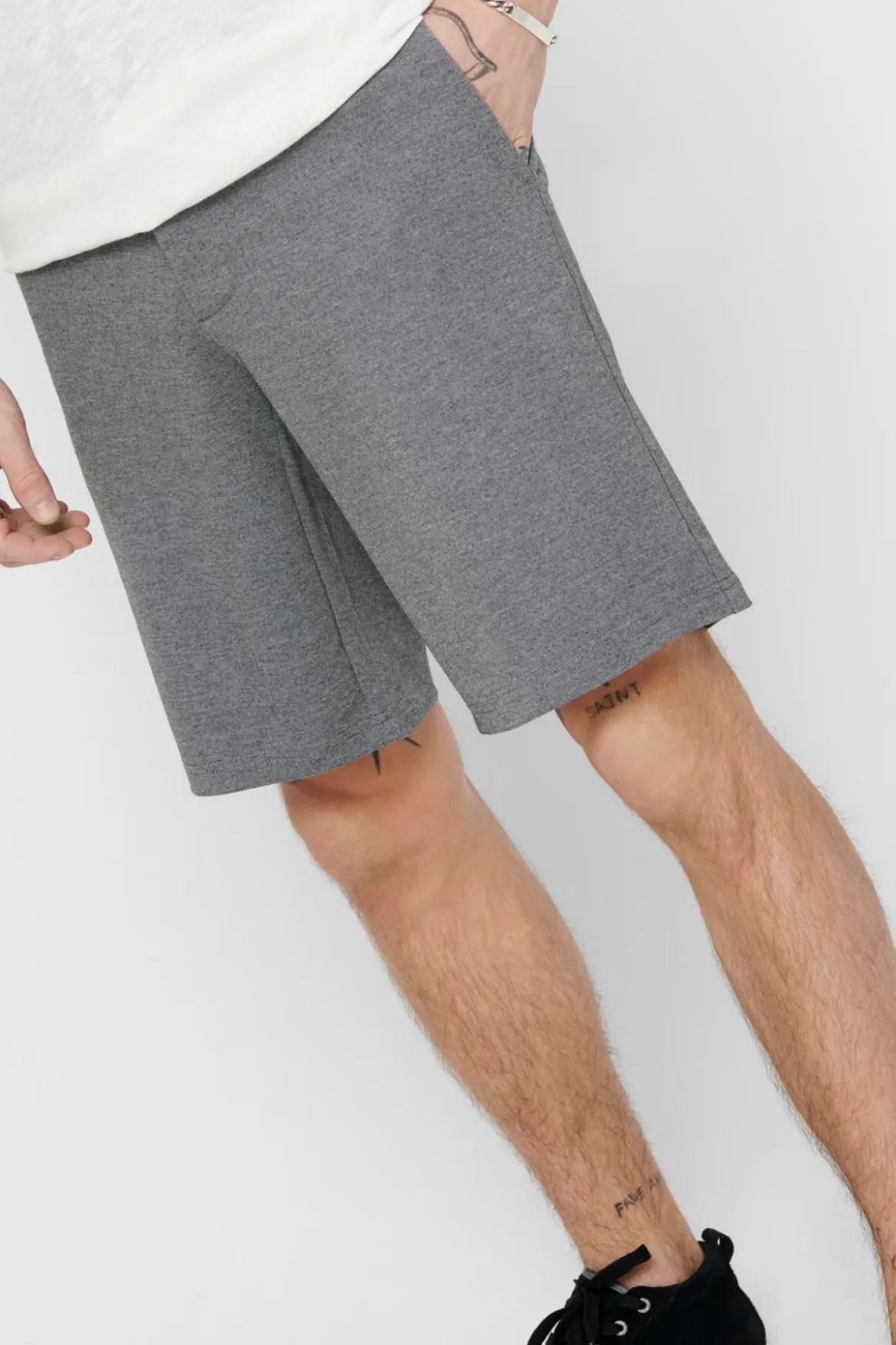 Mark Shorts - Lyse grå