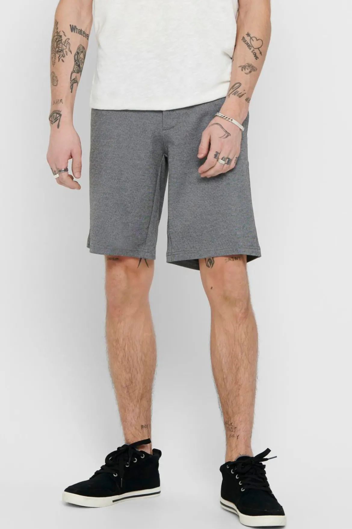 Mark Shorts - Lyse grå