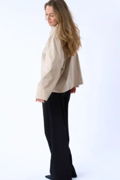 Mavis Short Jacket - Beige