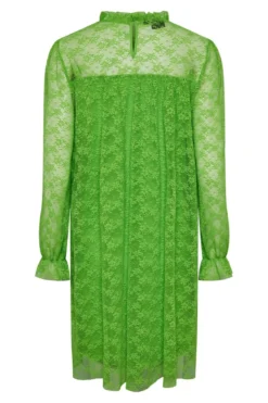 May Lace Maxi Kjole - Grass Green