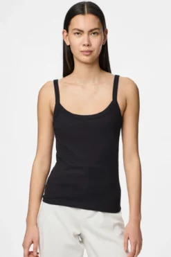 May Strap Top - Black