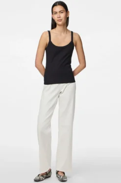 May Strap Top - Black