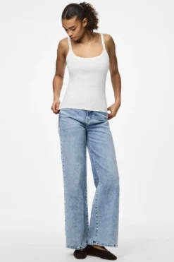 May Strap Top - Bright White