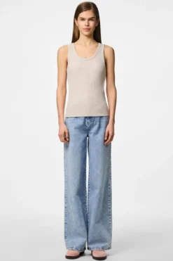 May Tank Top - Silvery Grey