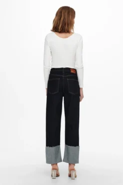 Megan High Waist Jeans - Denim Blue