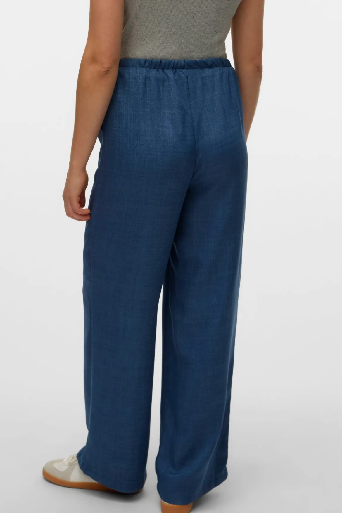 Melaney Loose Pant - Dark Denim Melange