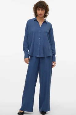Melaney Loose Pant - Navy Blazer