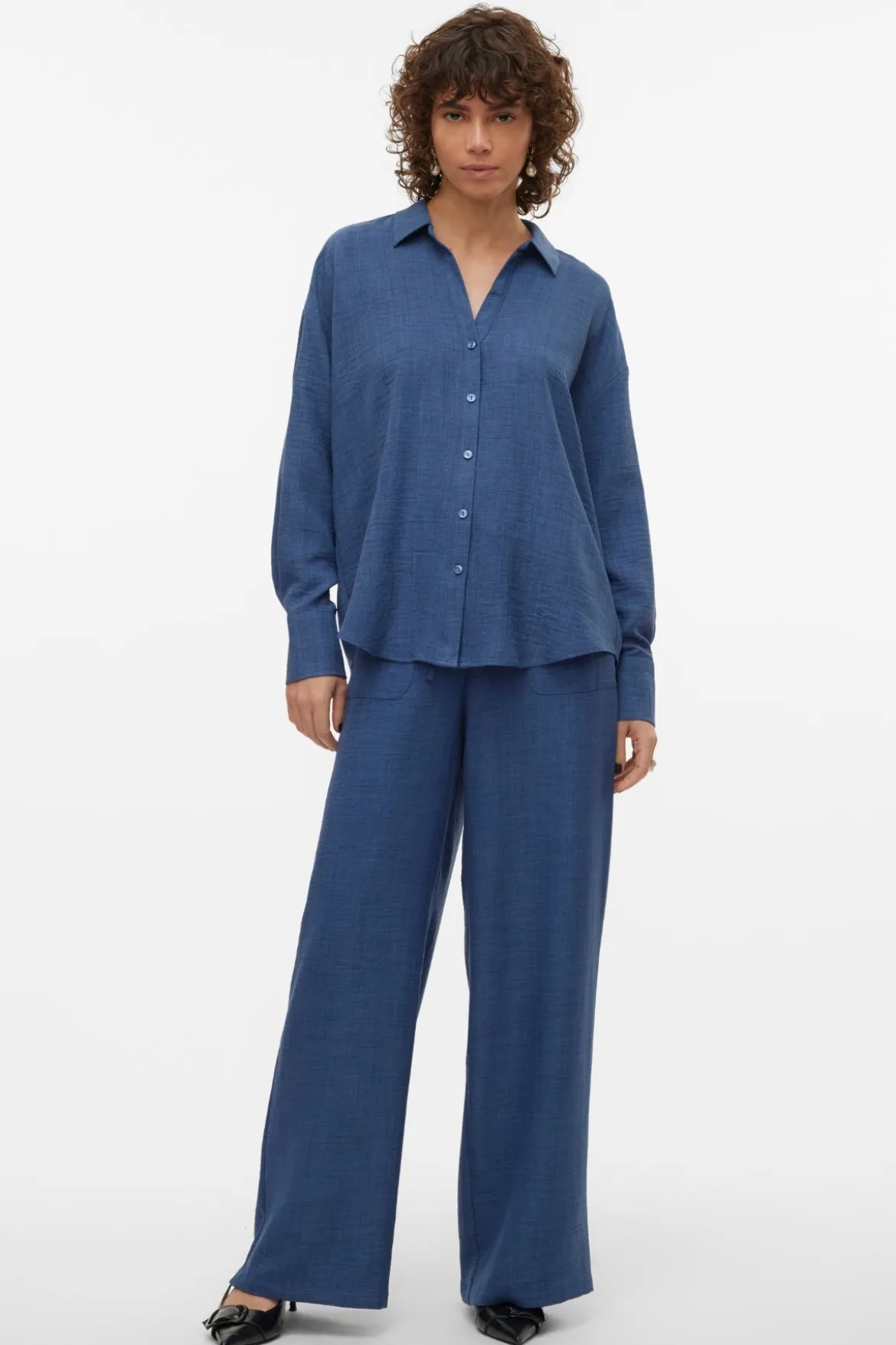 Melaney Loose Pant - Navy Blazer