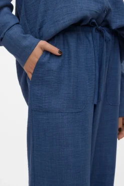 Melaney Loose Pant - Navy Blazer