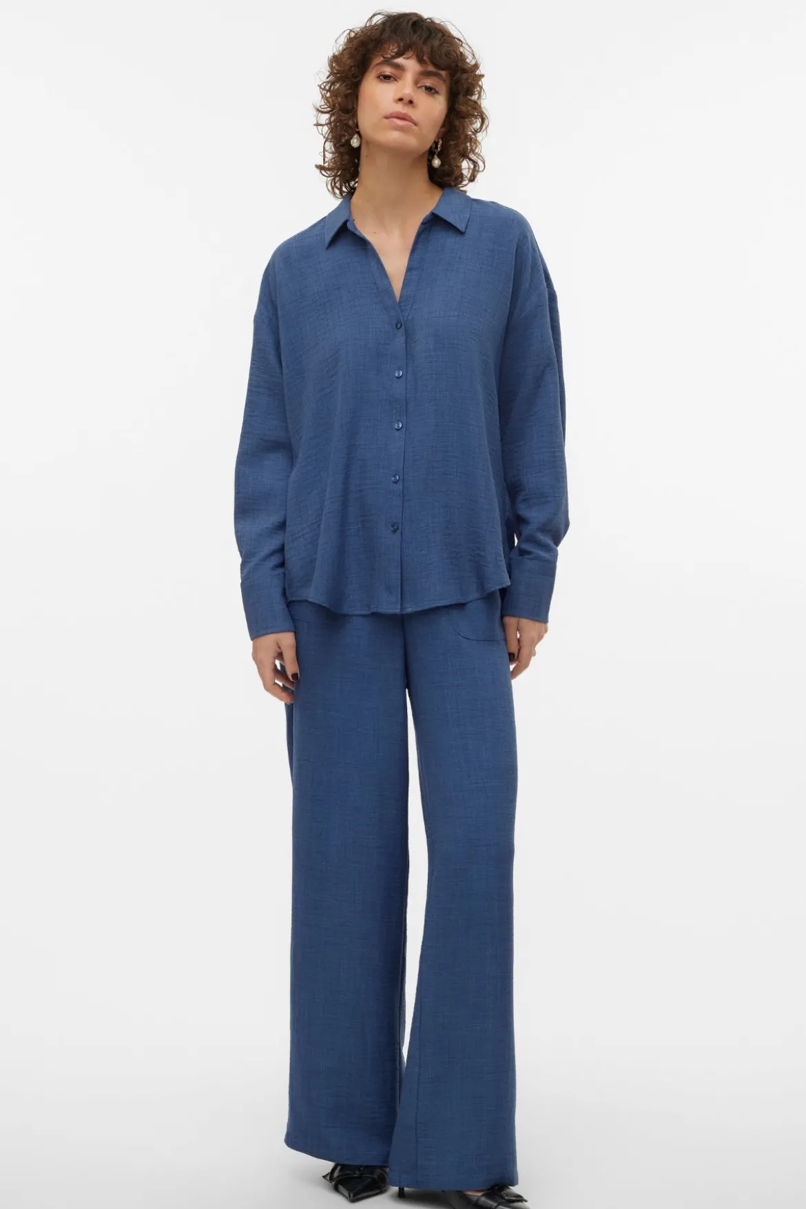 Melaney Queeny Skjorte - Navy Blazer