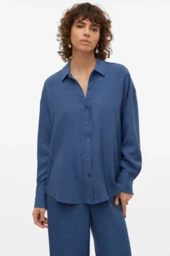 Melaney Queeny Skjorte - Navy Blazer